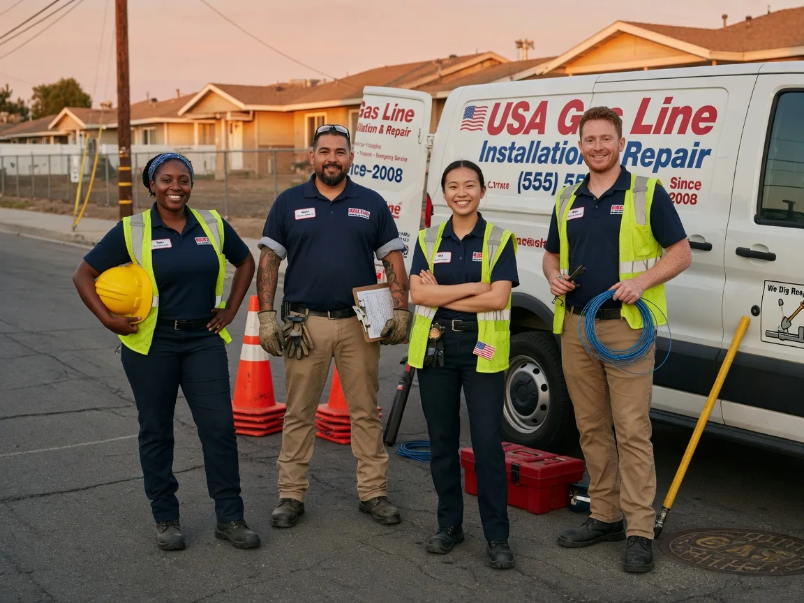 Gas Line Installation company in Lansing, WV